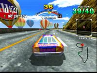 une photo d'Ã©cran de Daytona USA 2001 sur Sega Dreamcast